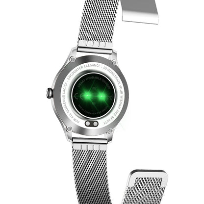 Chivo KW10 Pro women's smart watch with sleek digital display and wearable wristband