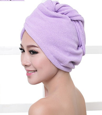 Women's hair dryer cap, absorbent dry hair towel for gentle hair drying