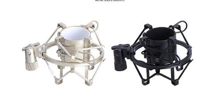 BM800 microphone set with desktop stand, shock mount, pop filter, and audio cable