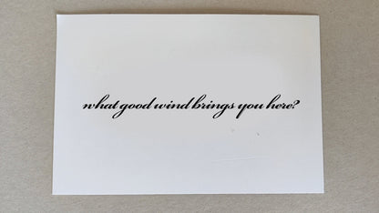 Customized message card, Type 7, by My Store with personalized text design