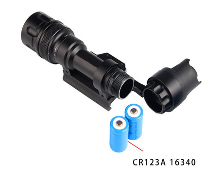 M952V outdoor LED tactical flashlight with strong light beam for nighttime illumination