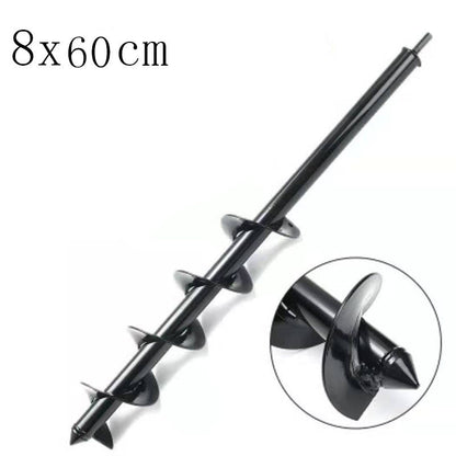 Spiral loosening drill bit, alloy ground drill bit with helical metal design