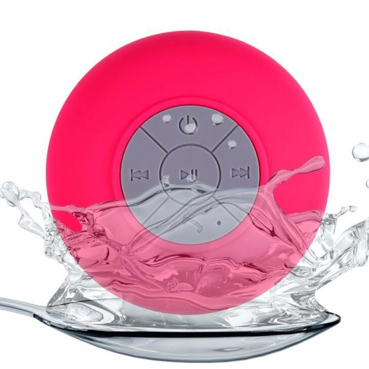 Mini waterproof Bluetooth speaker by My Store, compact black design with control buttons