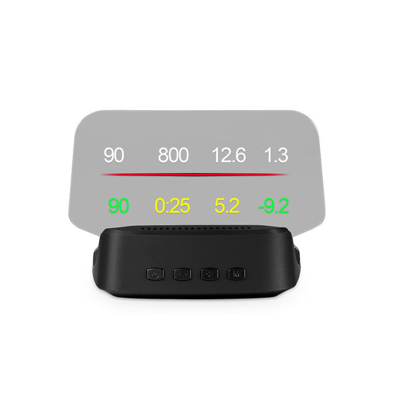 Automotive General OBD navigation projector displayed in a compact vehicle dashboard design