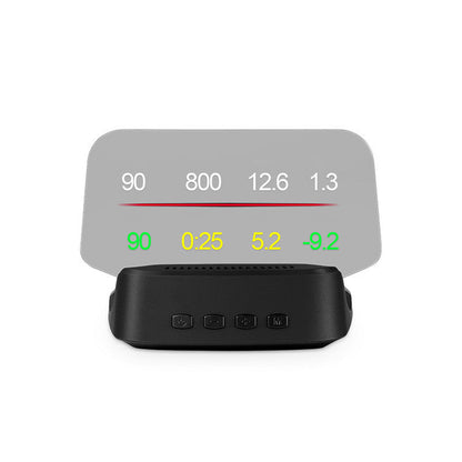 Automotive General OBD navigation projector displayed in a compact vehicle dashboard design