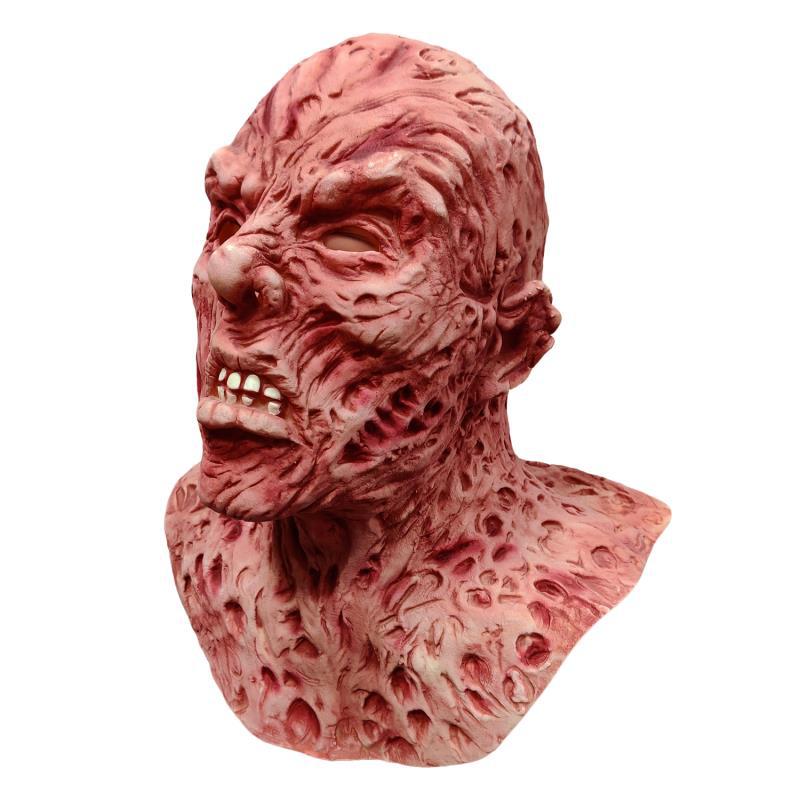 Halloween scary Freddy headgear mask with horror-inspired design and detailed facial features