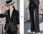 Women's Business Suit: Formal Jacket and Trouser Set