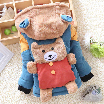 Children's winter coat by My Store in a warm, padded design for cold weather