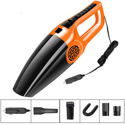 AutoClean Tm wireless portable car vacuum cleaner in compact handheld design