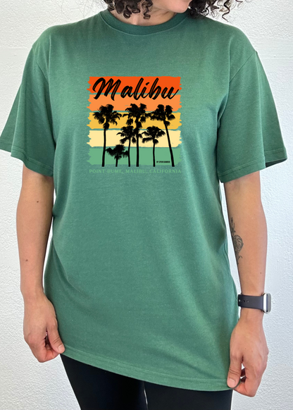 Spun Bamboo men's graphic T-shirt made of bamboo viscose and organic cotton with a colorful printed design on the front.