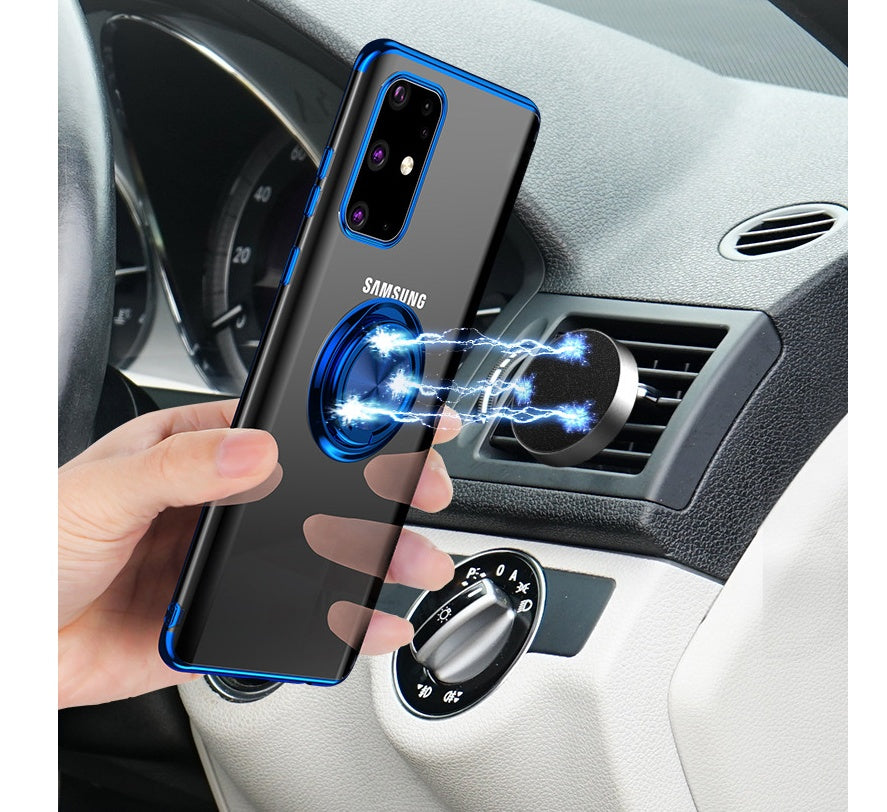 Samsung S20 mobile phone case in clear protective design