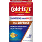 Cold-EEZE natural Manuka Honey Lemon lozenges in a 25-pack, soothing cold remedy by Pasteur Pharmacy.