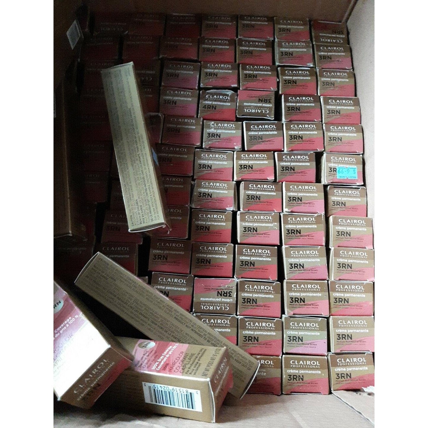Clairol Professional Premium Creme Permanente 3RN Medium Red-Neutral Brown 2 Oz