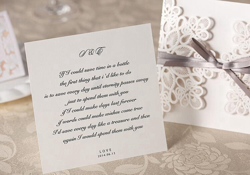 Personalized custom invitation, type 7, featuring a customizable design and printed details