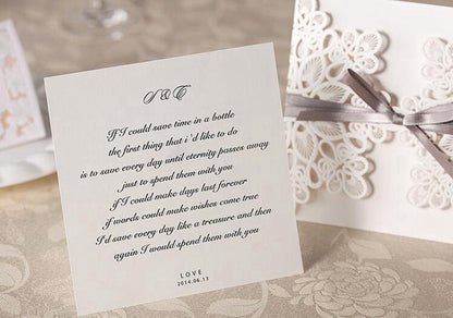 Personalized custom invitation, type 7, featuring a customizable design and printed details