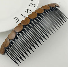 Retro fashion hair comb with decorative vintage design
