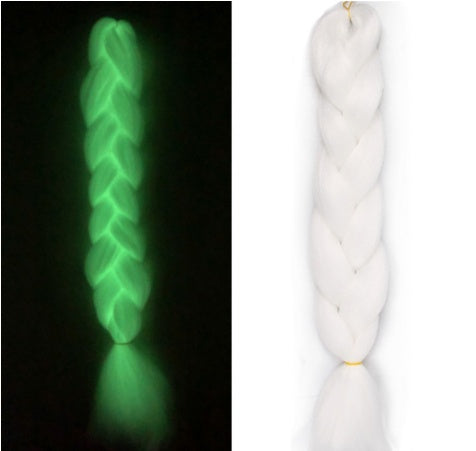 Star Fashion luminous braid with glowing strands shown against a plain background