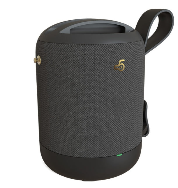 Wireless Bluetooth speaker by My Store, compact black design with visible control buttons and grille