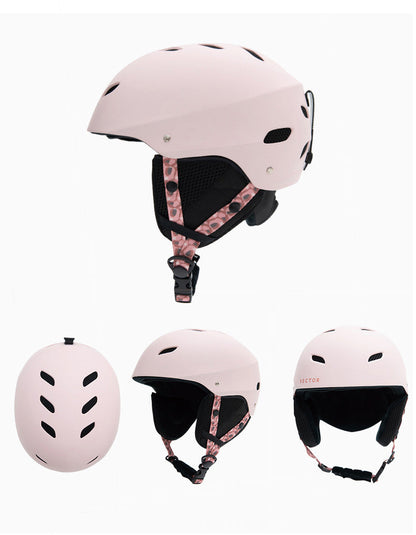 Child ski protective helmet by My Store, lightweight design with secure fit for winter sports safety