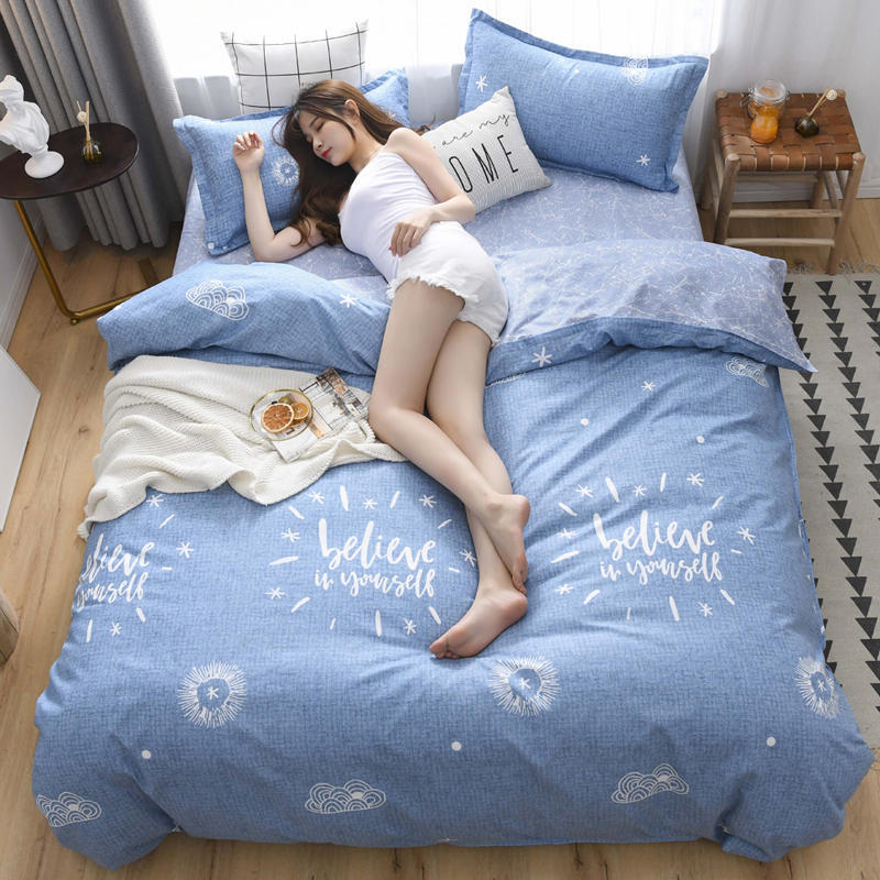 Cashmere cotton bedding set in soft neutral tones with a smooth, cozy texture