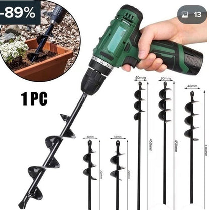 Spiral loosening drill bit, alloy ground drill bit for drilling applications