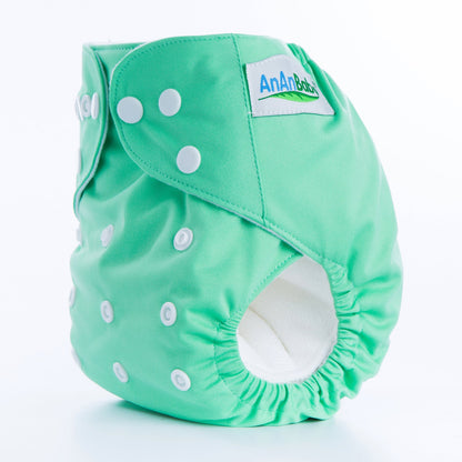 Solid color leak-proof baby diaper pants