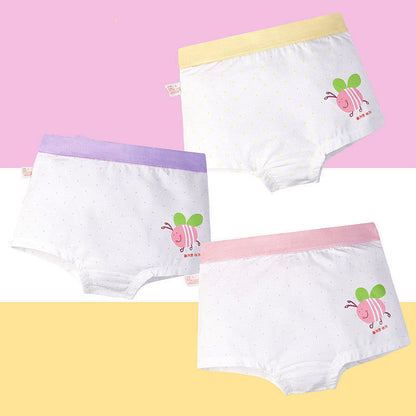 Children's cotton cartoon underwear, soft fabric with playful cartoon print