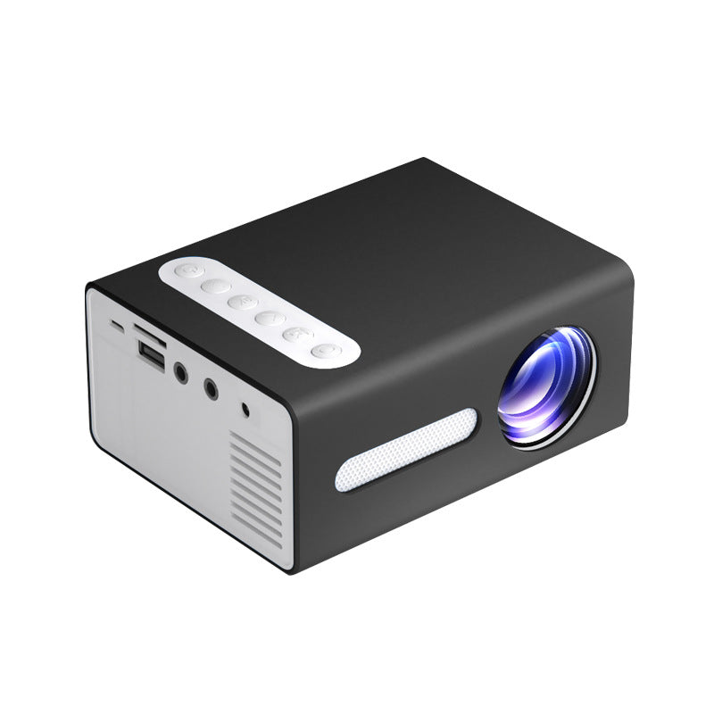 Home Office T300 1080P miniature mini projector with compact design for home office use