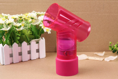 Hair dryer magic curls styling tool with compact black design for creating defined curls