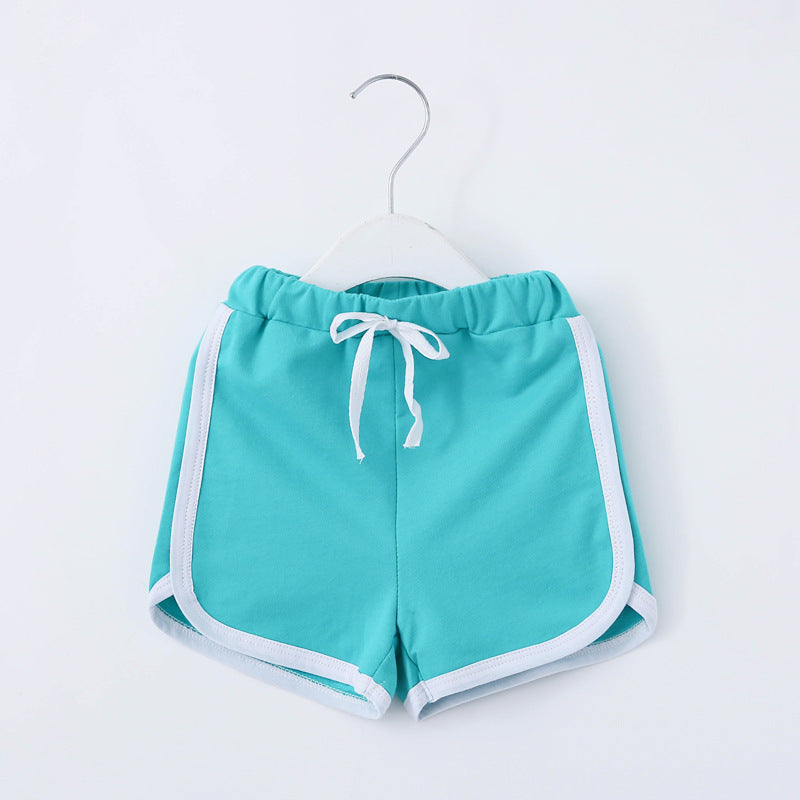 Boys' and girls' shorts by My Store, unisex children's casual shorts in a simple design