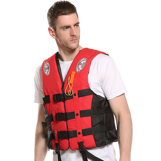Child swimming buoyancy vest life jacket and fishing vest with adjustable straps