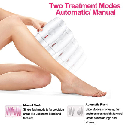 Home laser hair removal instrument by My Store in a compact handheld design
