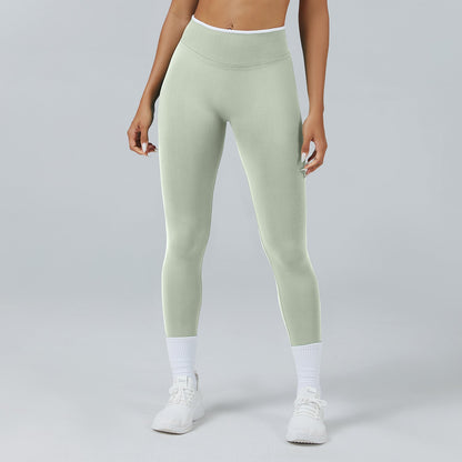 High-waisted quick-dry workout yoga pants in a sleek, flexible design