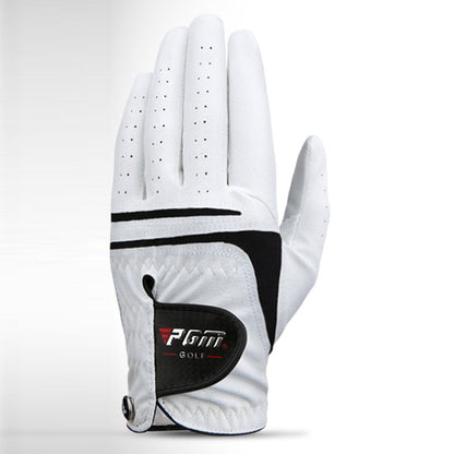 Thin summer golf gloves for men and women in lightweight breathable design