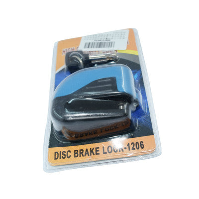 Motorcycle alarm disc brake lock anti-theft lock with compact metal design by My Store