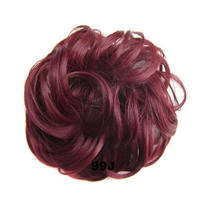 Hair ring accessory in a simple design, shown close up