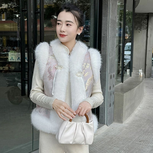 New style fashionable women's vest by My Store, shown from the front