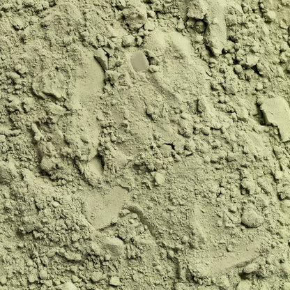 Exuvital Greens Superfood package with vibrant green powder, labeled as Greens & Superfoods, showing branding and product details.