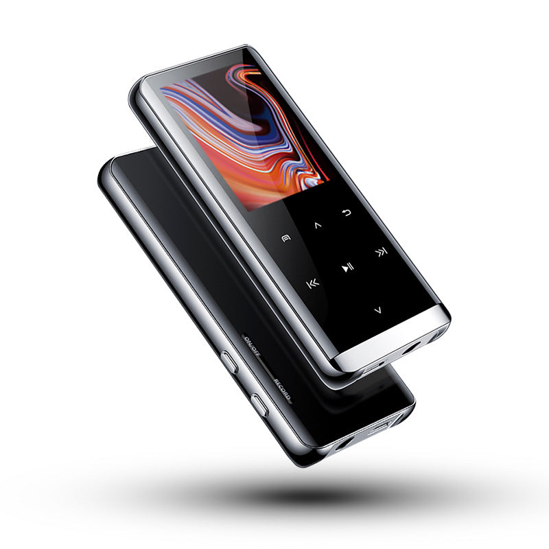 High-definition noise reduction voice recorder and MP3 Bluetooth lossless HiFi player, black handheld device