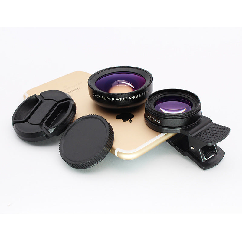 0.45X wide-angle and 12.5X macro phone lens attachment by My Store