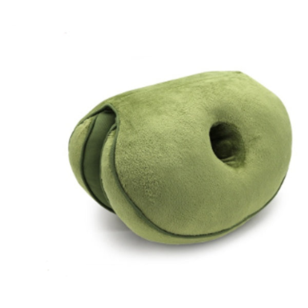 Multifunctional plush hip cushion in a soft, beautiful design