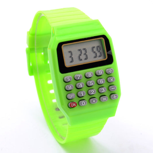 European fashion computer electronic watch by My Store, digital wristwatch design