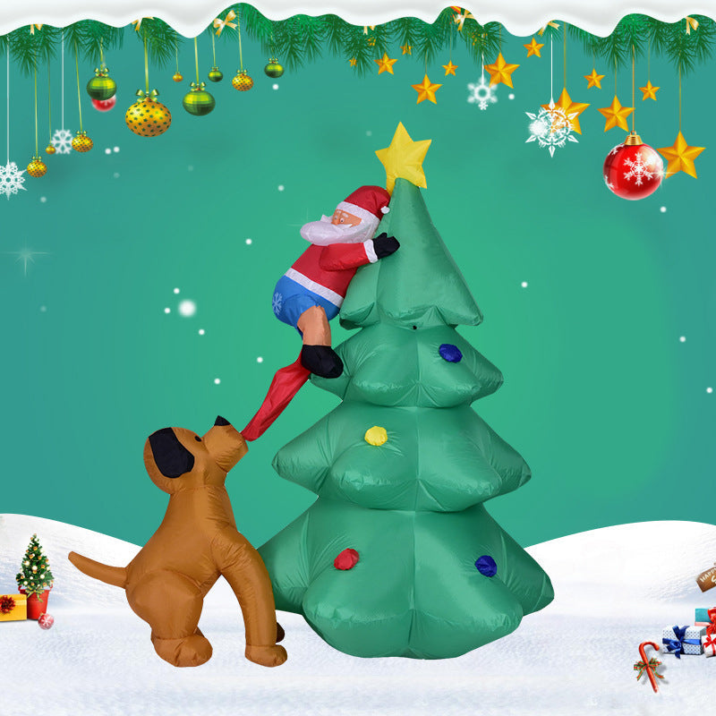 Christmas decorations displayed for seasonal holiday decorating