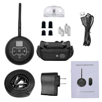 Pet wireless trainer and bark stop device by My Store with adjustable training and bark control settings