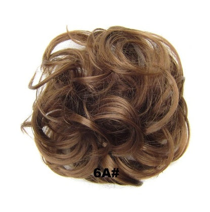 Hair ring accessory, close-up view