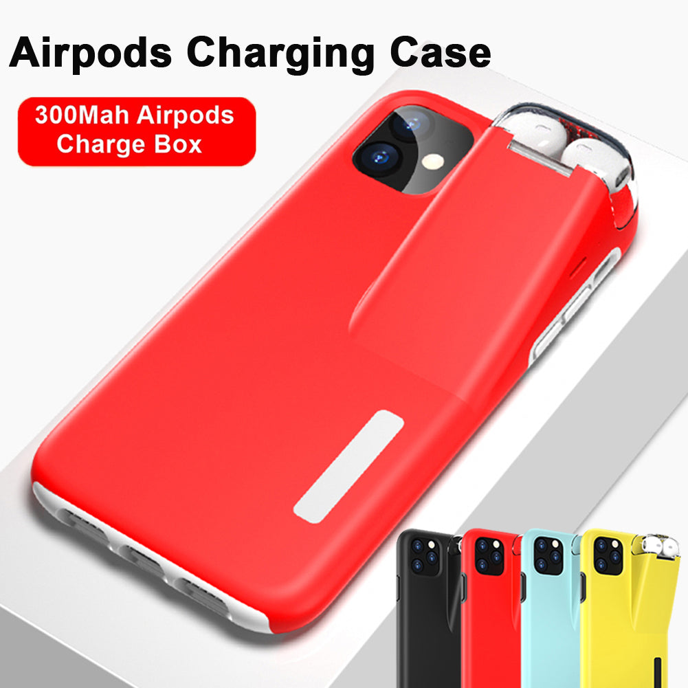 Black edge cover for Apple AirPods charging case, compatible with iPhone