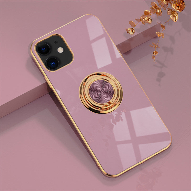 Compatible silicone plating case for Apple iPhone 12, 12 Pro, 12 mini, 11 Pro Max, and iPhone 11 Max
