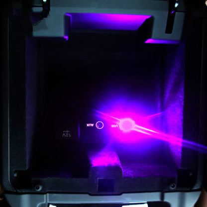 Car indoor small USB night light with compact design for vehicle interior lighting