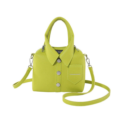 Stylish simple versatile shoulder crossbody handbag in a compact everyday design