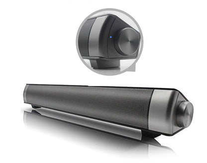 Sound Blaster soundbar computer audio card speaker with compact desktop design